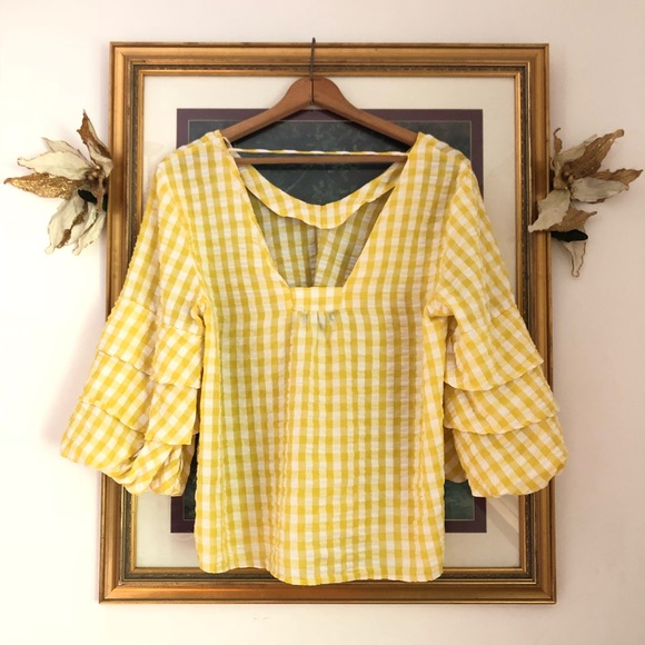 Yelling summer lemonade sunshine poof top XL - Picture 2 of 6